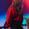 Saturday Night Live UK S02 Celeste Dring Red Jacket