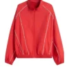 Saturday Night Live UK S02 Celeste Dring Red Jacket