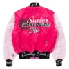 Savior Worldwide x Alpha Industries Pink Bomber Jacket