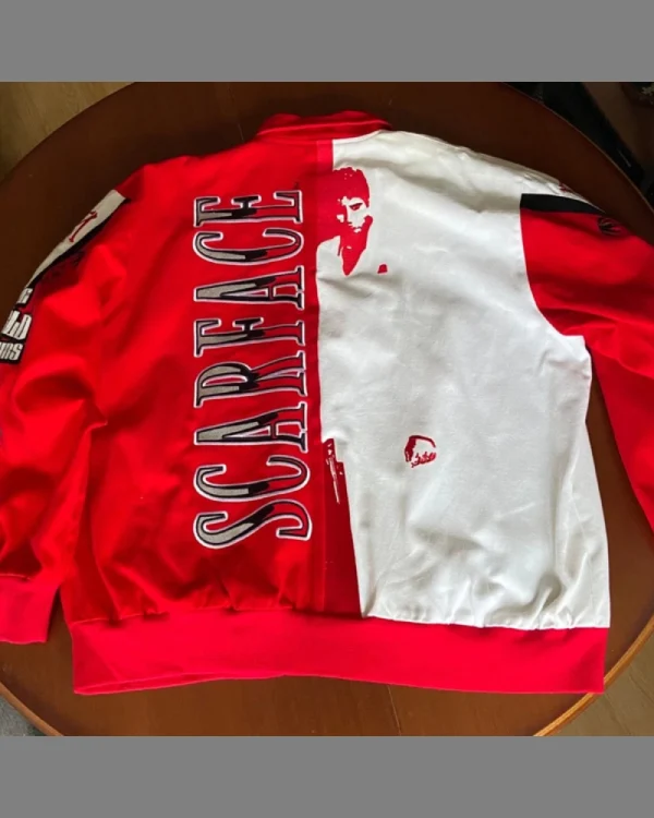 Scarface Satin Varsity Jacket