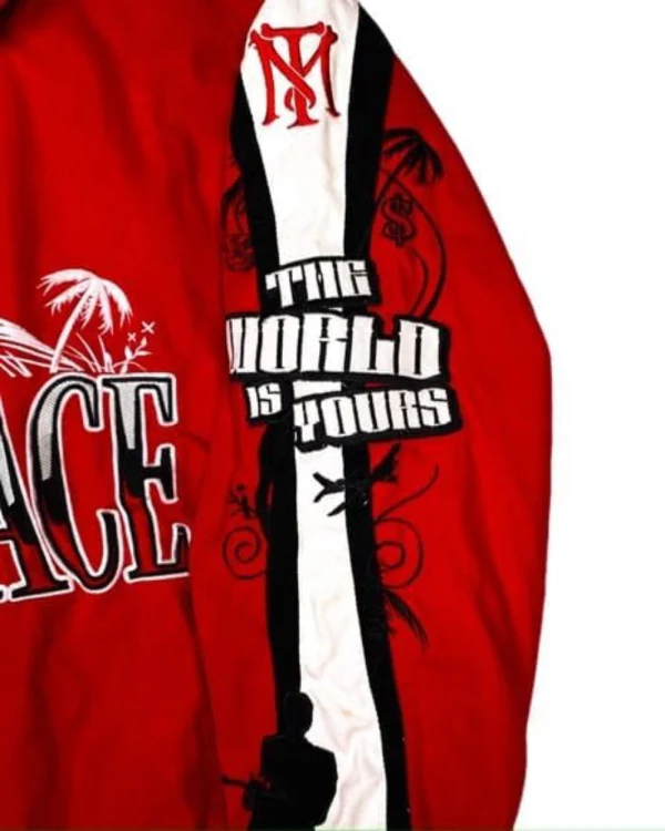 Scarface Satin Varsity Jacket