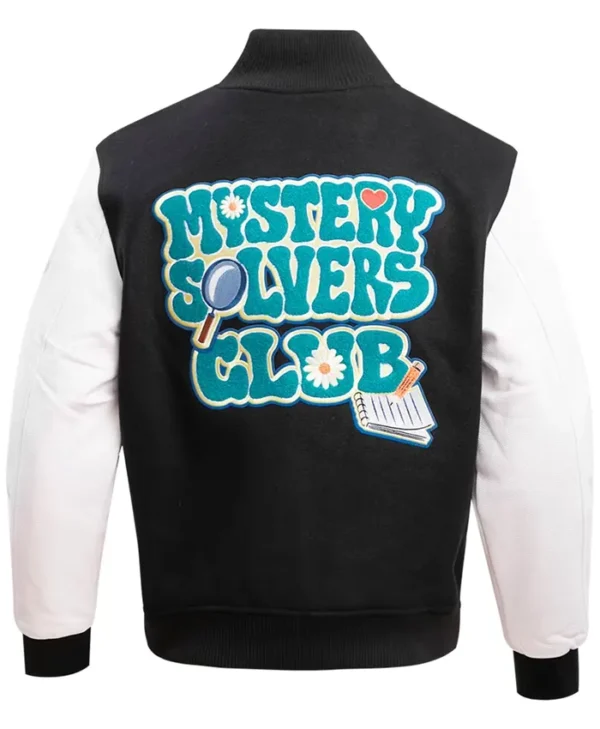 Scooby Doo Black Varsity Jacket