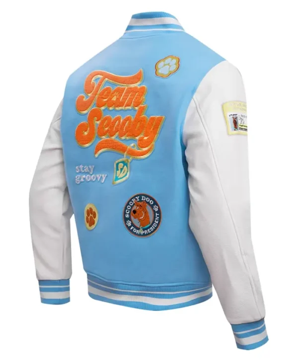 Scooby-Doo Blue Varsity Jacket