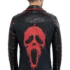 Scream Punk Style Studded Leather Jacket
