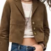 Scrubs S11 Sarah Chalke Brown Jacket
