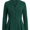 Serena Byrne War S01 Green Jacket