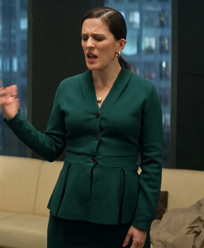 Serena Byrne War S01 Green Jacket
