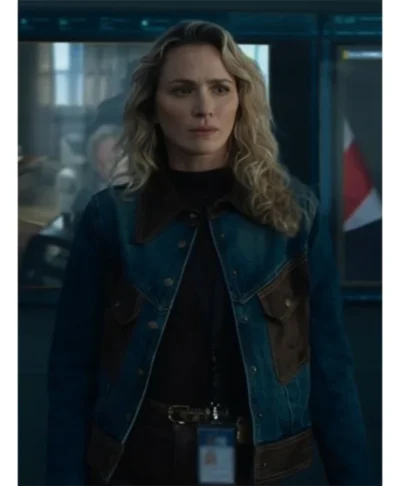 Shantel VanSanten FBI S07 Blue Denim Jacket