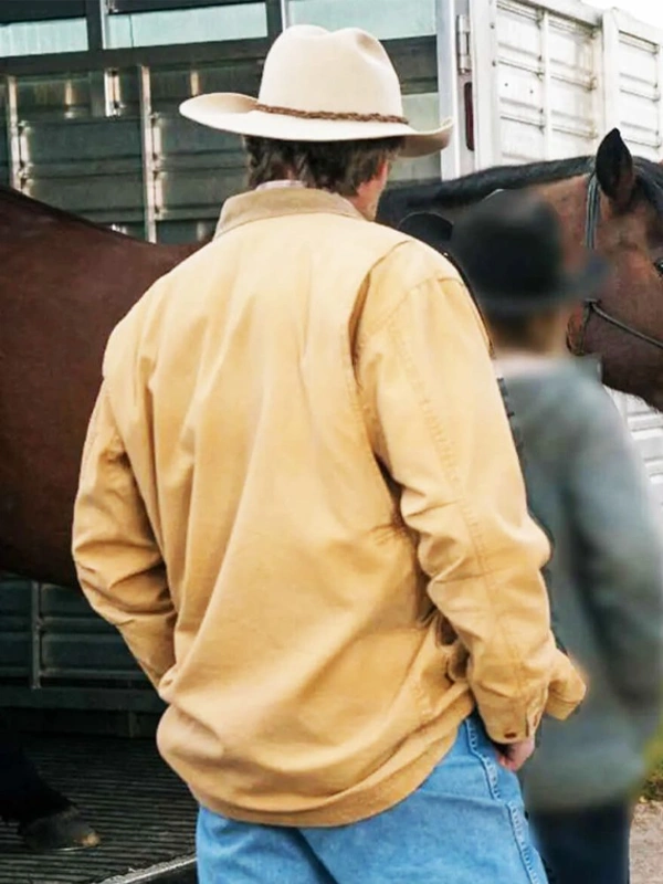 Shaun Johnston Heartland Jack Bartlett Tan Jacket