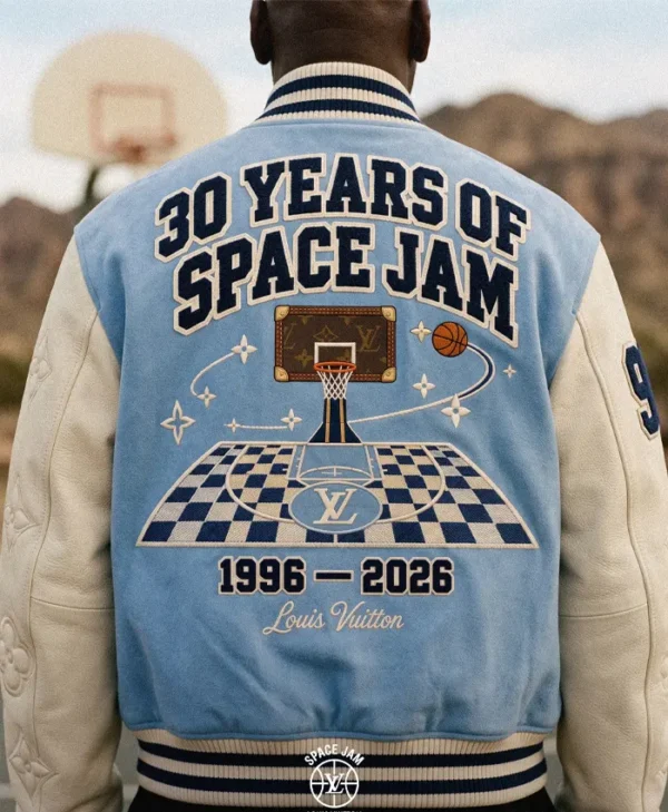 Space Jam × Louis Vuitton Letterman Varsity Jacket