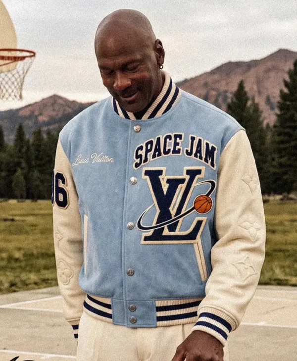 Space Jam × Louis Vuitton Letterman Varsity Jacket
