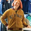 St. Paul Saints Corduroy Bomber Letterman Jacket