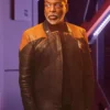 Star Trek Picard Geordi La Forge Leather Jacket