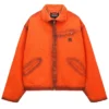 Steel Embossed Heavyweight Canvas Work Orange Jacket