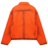 Steel Embossed Heavyweight Canvas Work Orange Jacket