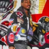Stefon Diggs Tunnel Walk NBA Multi Team Jacket