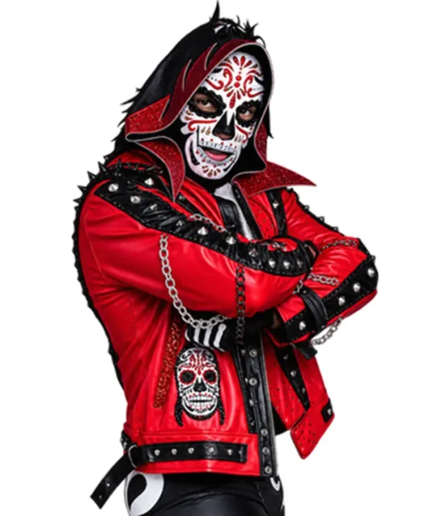 Street Fighter Mexico City La Parka Red Jacket