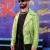 Street Fighter Premiere Blue Carpet Seth Rollins Jacket