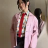 Street Fighter Premiere Callina Liang Pink Jacket