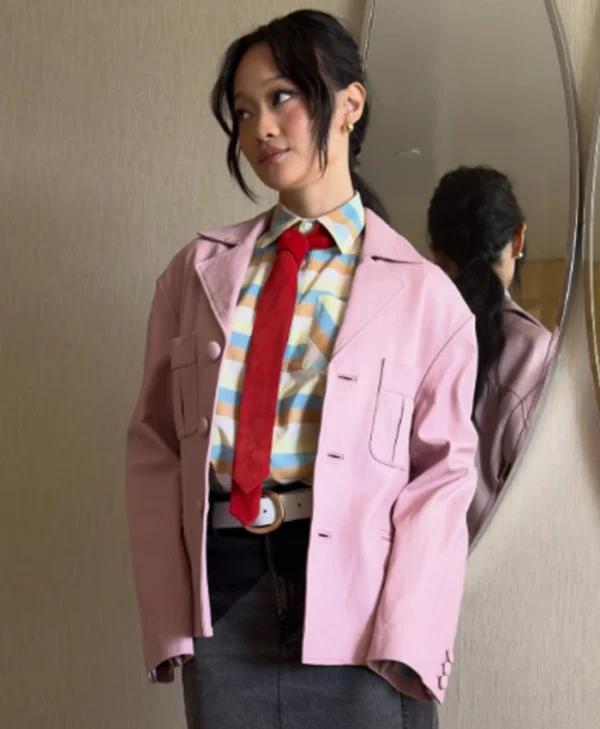 Street Fighter Premiere Callina Liang Pink Jacket