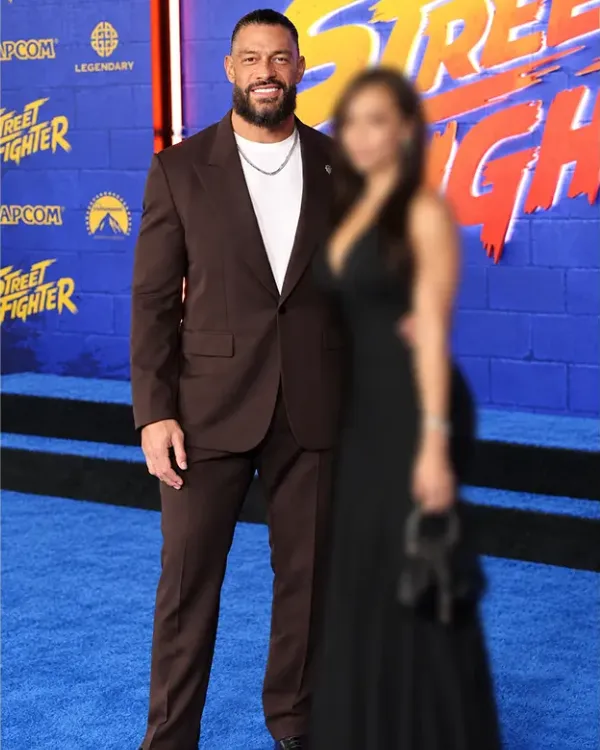 Street Fighter Roman Reigns Brown Suit
