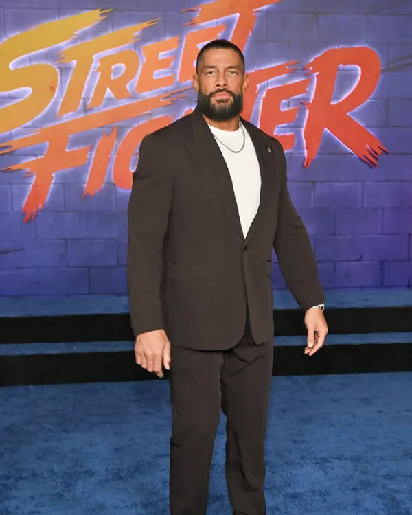 Street Fighter Roman Reigns Brown Suit