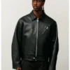 Stussy Biker Leather Jacket