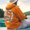 Stussy Denim Tears Orange Cotton Jacket