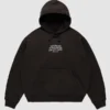 Stussy x Denim Tears Black New York Fishing Tour Hoodie