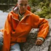 Stussy x Denim Tears Orange Jacket