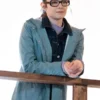 Supergirl S06 Nia Nal Blue Trench Coat