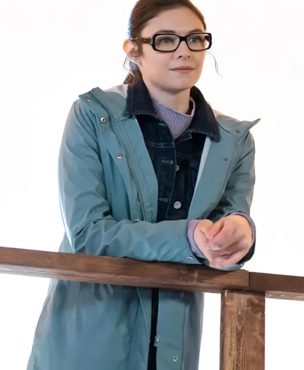 Supergirl S06 Nia Nal Blue Trench Coat