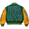 Supreme Green Praises Letterman Varsity Jacket