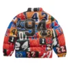 Supreme Mesh Jersey Multicolor Puffer Jacket
