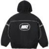 Supreme x Nike Black Nylon Hooded Jacket