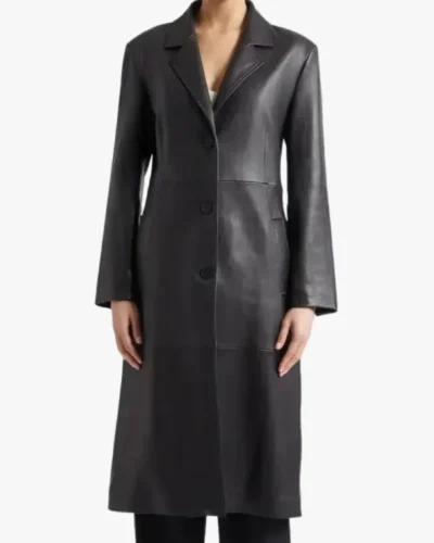 Taylor Swift Patient Zero Leather Coat