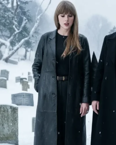 Taylor Swift Patient Zero Leather Coat
