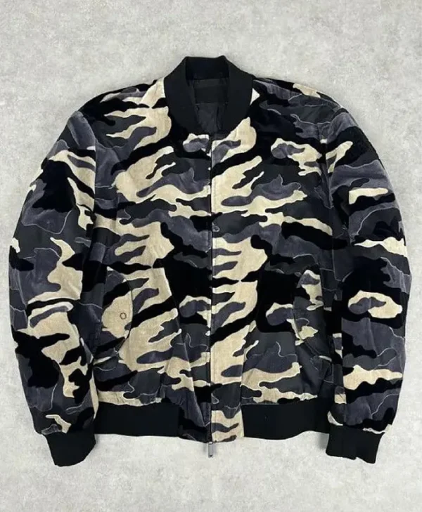 Ted Lasso Season 3 Jamie Tartt Camo Jacket
