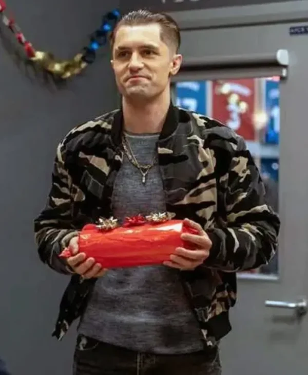Ted Lasso Season 3 Jamie Tartt Camo Jacket