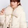 Teenie Weenie Canvas Down Puffer Jacket