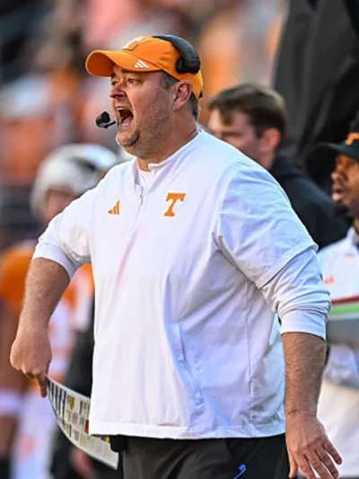 Tennessee Volunteers Orange Quarter Zip Sideline Jacket
