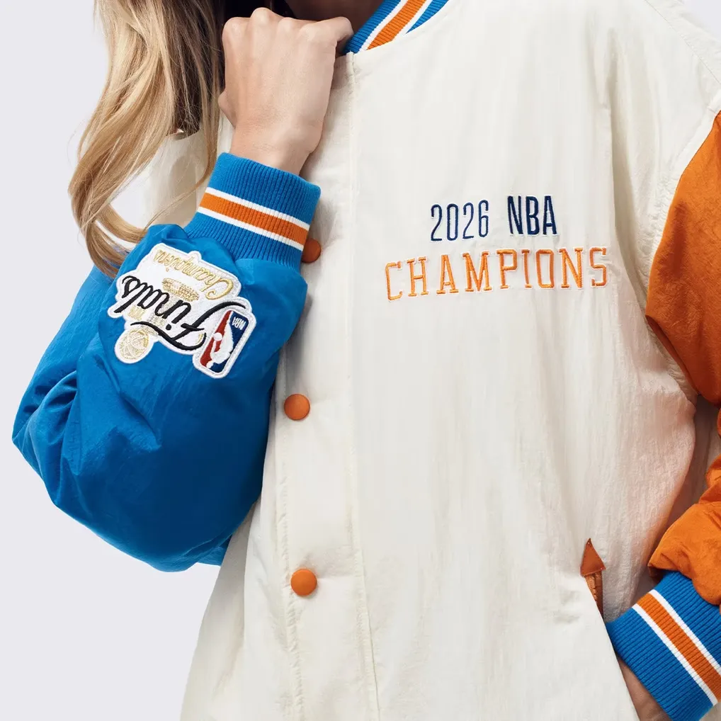 Terez NY Knicks 2026 NBA Champions Snap Bomber