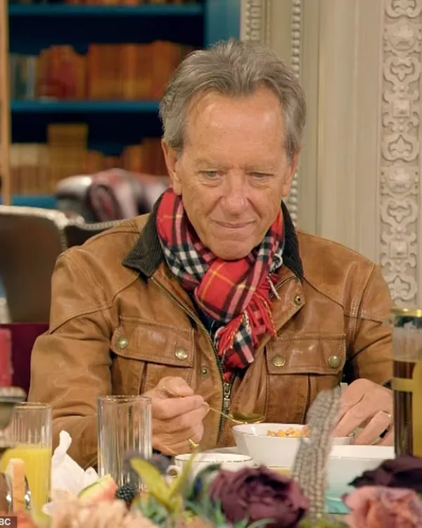 The Celebrity Traitor S02 Richard E. Grant Leather Jacket