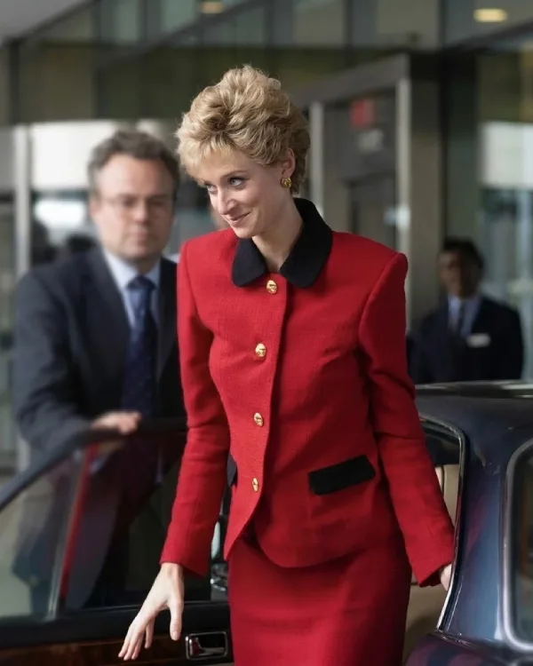 The Crown S04 Princess Diana Trench Coat