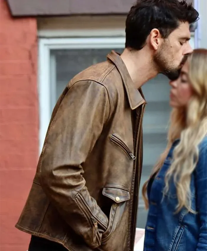 The Housemaid’s Secret Michele Morrone Leather Jacket