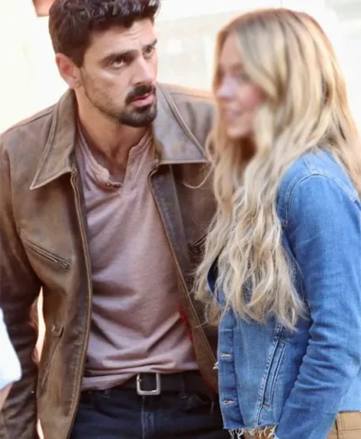 The Housemaid’s Secret Michele Morrone Leather Jacket