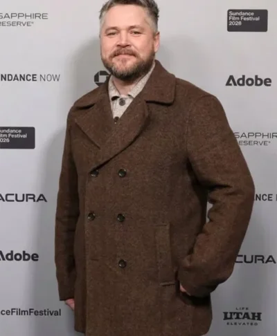 The Incomer Grant O’Rourke Brown Peacoat