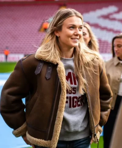 The Liverpool Women Team Tommy Hilfiger Leather Jacket