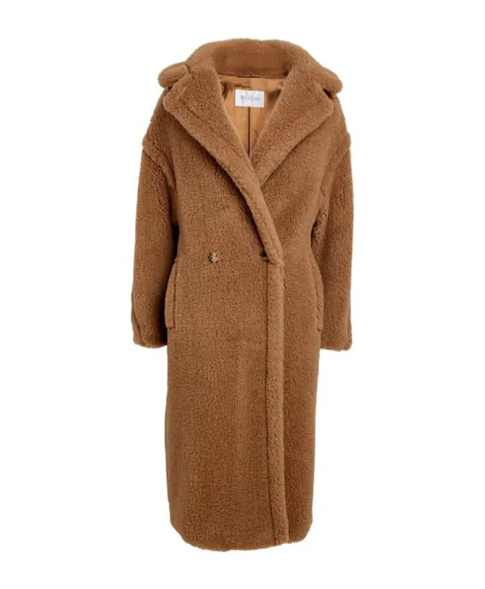 The Real Rooneys S01 Coleen Rooney Brown Teddy Coat