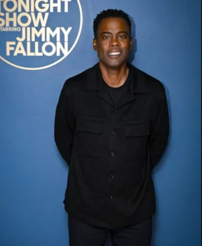 The Tonight Show Chris Rock Black Jacket